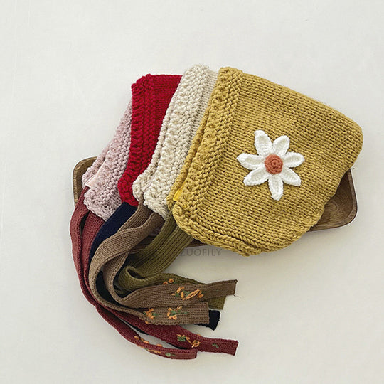 Children's Hats In Winter Warm And Thickened