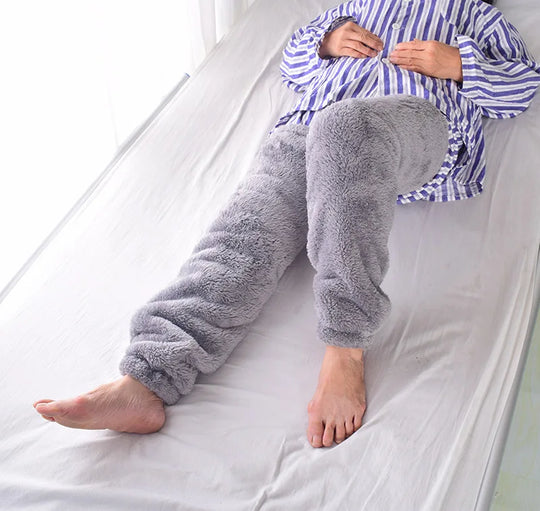 Cozy Thigh High Fuzzy Socks - Plush Leg Warmers for Women and Kids, Perfect for Winter Comfort and Cosplay!