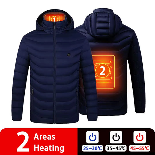 Stay Warm This Winter with Our 9/19 Areas Heated Jacket – Perfect for Hunting, Hiking, and Camping!