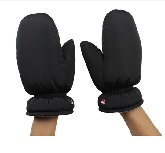 Men's And Women's Outdoor Riding Mittens Warm Gloves