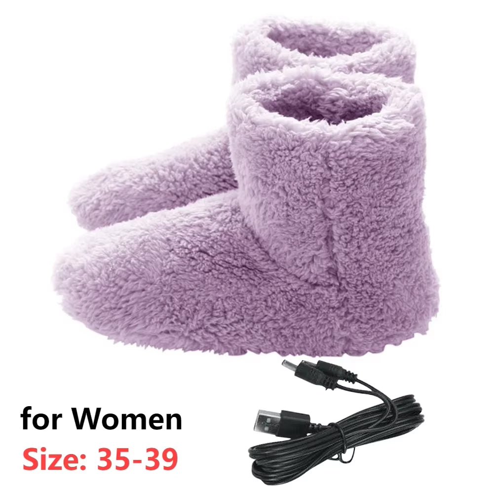 Stay Cozy This Winter with Our USB Electric Foot Warmer – Heated Fleece Suede Cushion for Ultimate Comfort and Relaxation