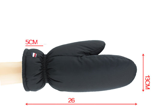 Men's And Women's Outdoor Riding Mittens Warm Gloves